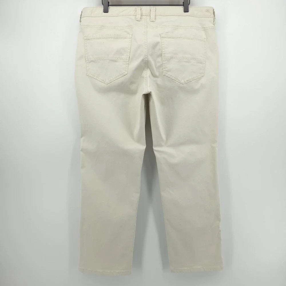 Tommy Bahama Mens Pants Boracay 38x32 Cream Coastal‎ Casual